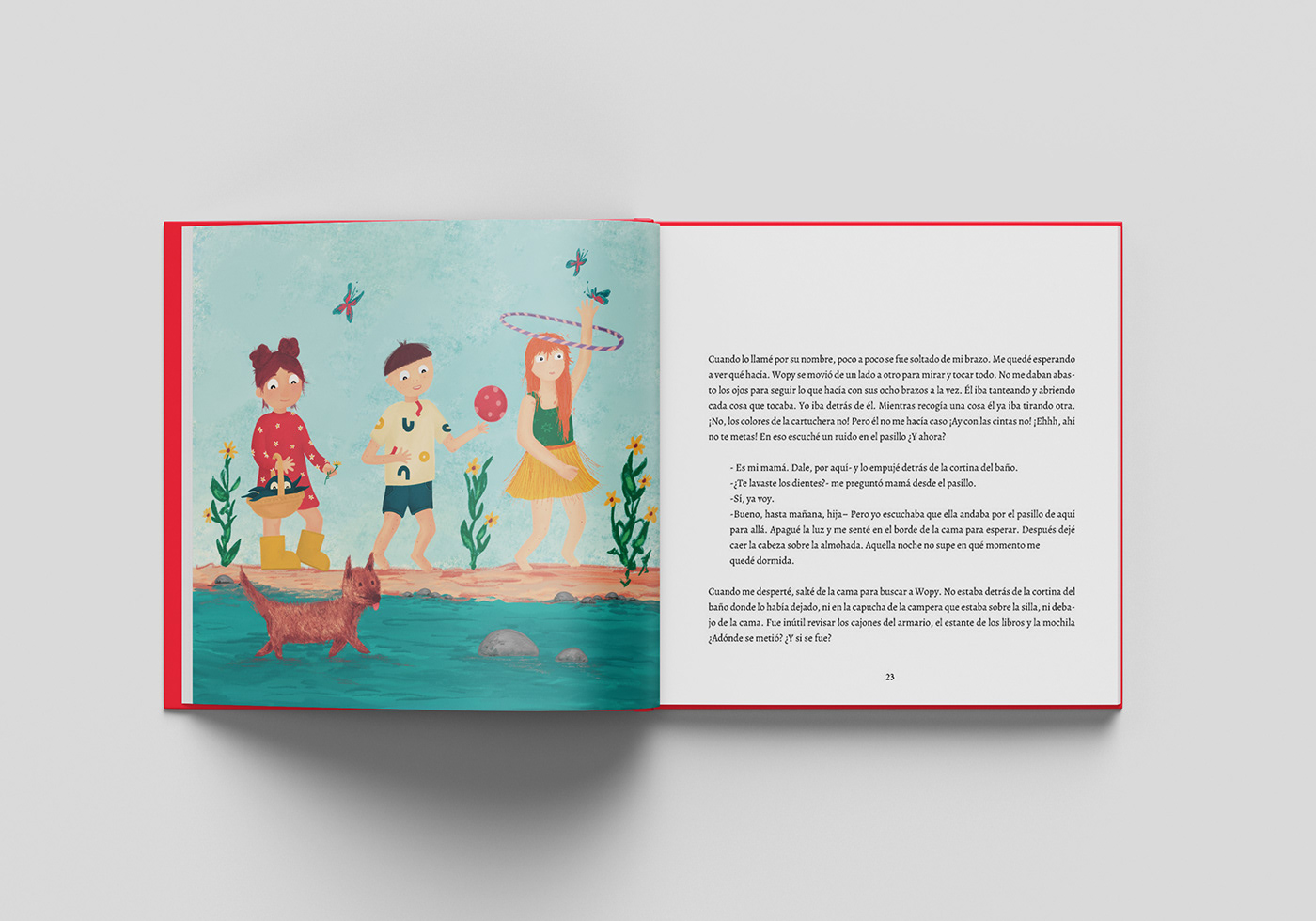 Interior — los amigos