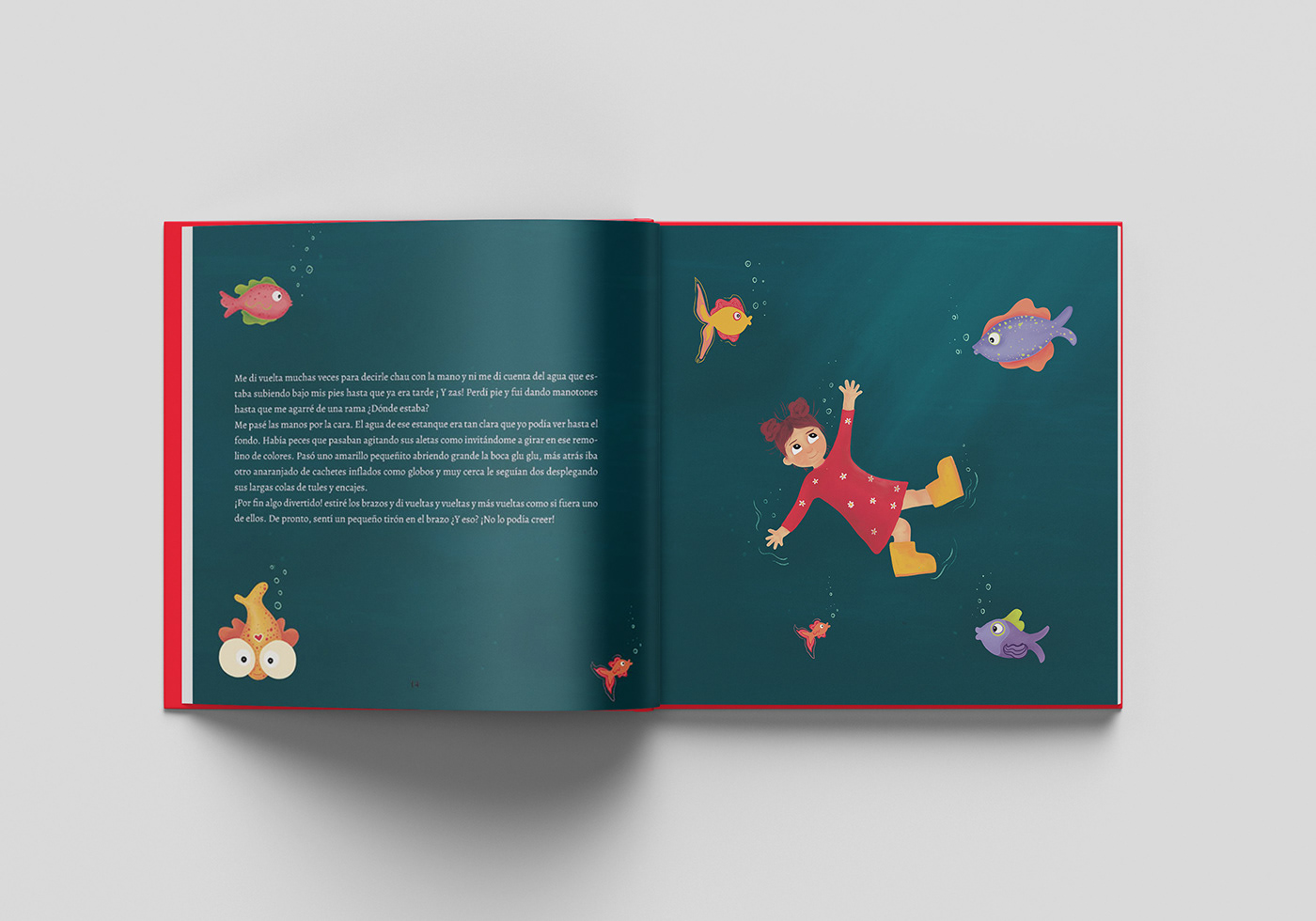 Interior — bajo el agua